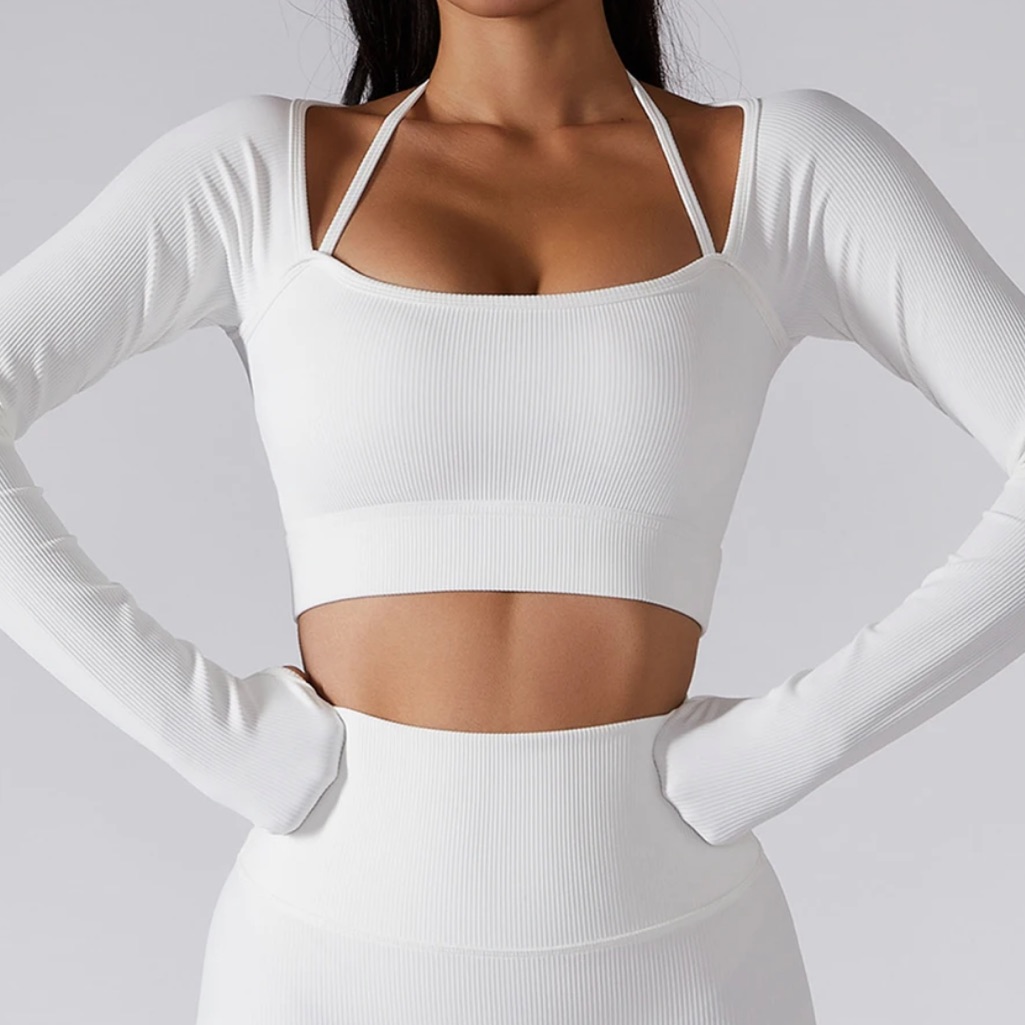 Workouts Crop Set